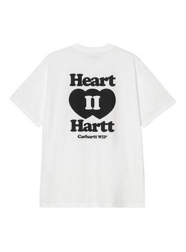Maglietta Carhartt Heart bianca per uomo