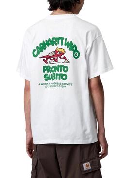 Maglietta Carhartt Pronto bianca per uomo