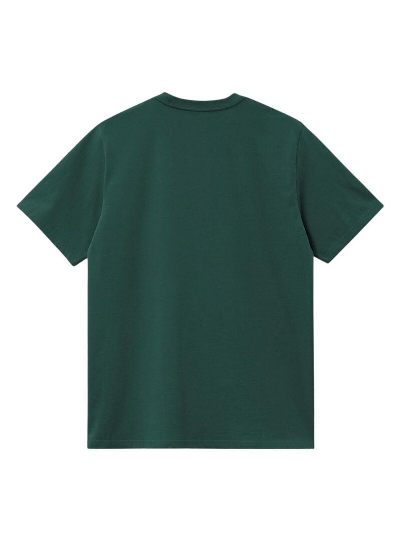 Maglietta Carhartt Chase verde scuro per uomo