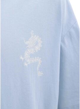 Maglietta Jack and Jones Charge blu per uomo