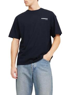 Maglietta Jack and Jones Charge nera per uomo