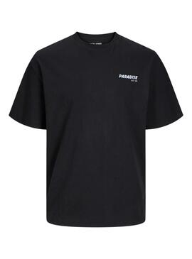 Maglietta Jack and Jones Charge nera per uomo