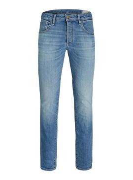 Pantaloni in denim Jack and Jones Tim Davis skinny per uomo