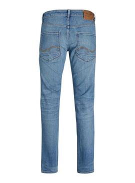 Pantaloni in denim Jack and Jones Tim Davis skinny per uomo
