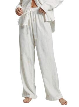 Pantaloni bianchi Only Caro da donna
