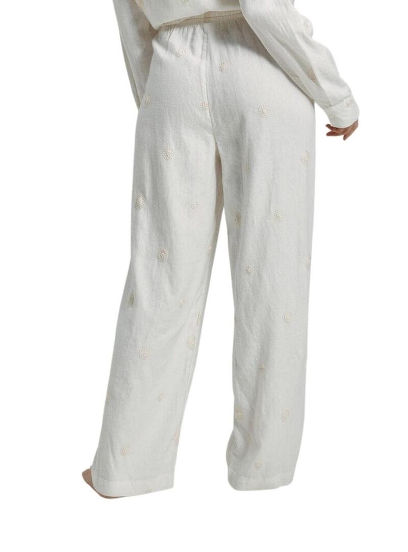 Pantaloni bianchi Only Caro da donna
