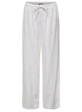 Pantaloni bianchi Only Caro da donna