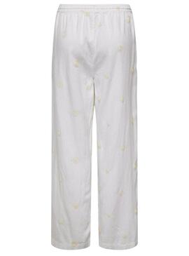 Pantaloni bianchi Only Caro da donna
