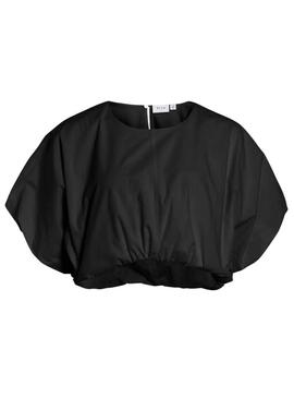 Top Vila Vibaluni nero per donna