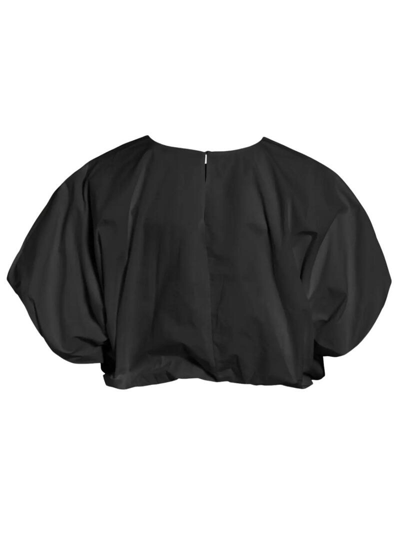 Top Vila Vibaluni nero per donna
