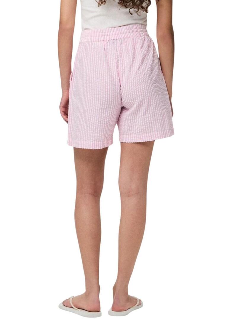 Bermuda Pieces Sally rosa per donna