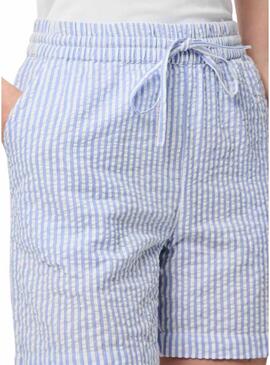 Pezzi di Bermuda Sally blu per donna.