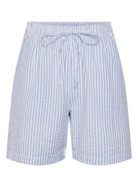 Pezzi di Bermuda Sally blu per donna.