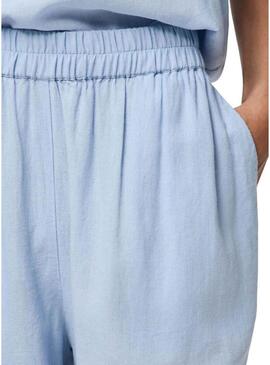 Pezzi corti di Pia blu per donna