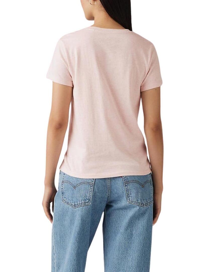 Maglietta Levis The Perfect Tee rosa per donna