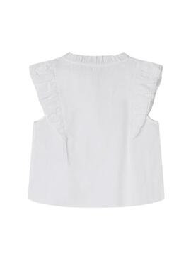 Camicetta Pepe Jeans Monica bianca per ragazza