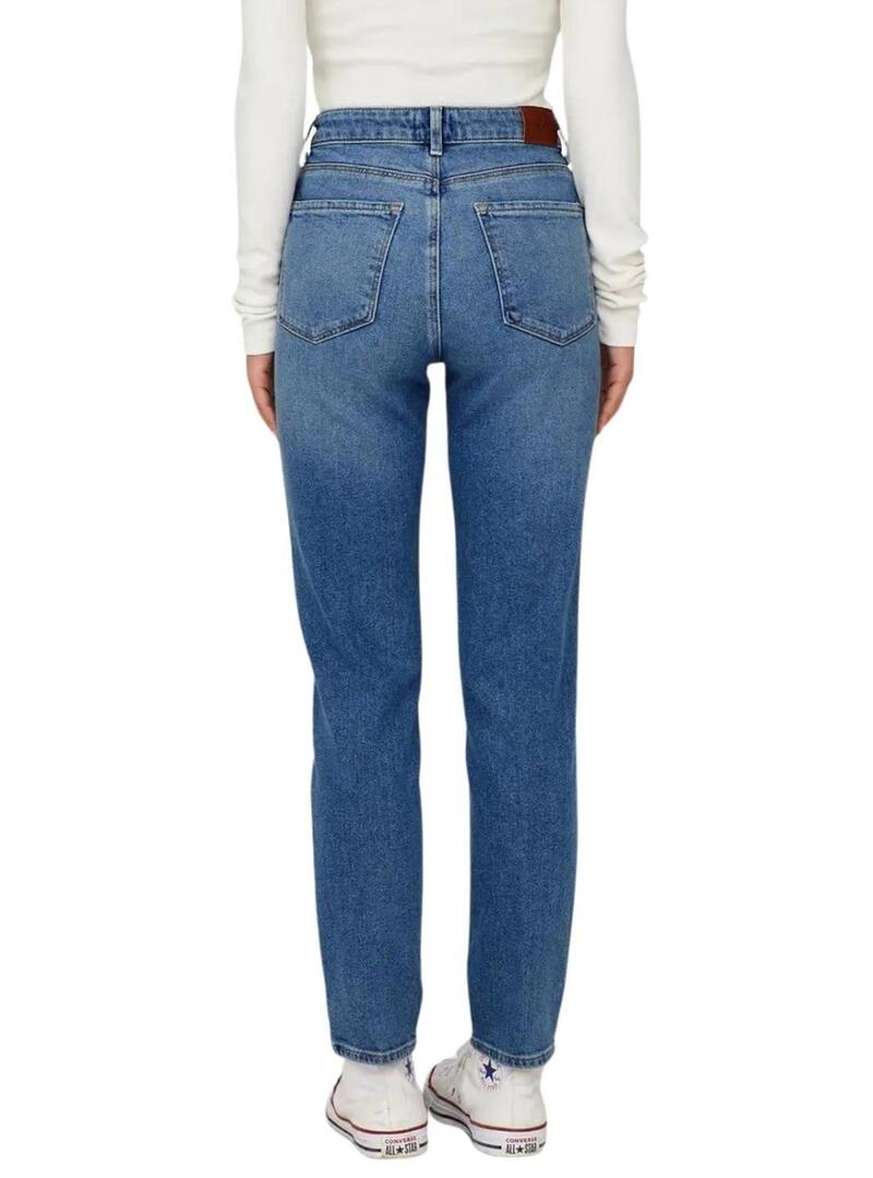 Pantaloni in jeans Only Emily in denim medio per donna