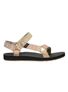 Sandali Teva Universal Anhydra beige per donna.