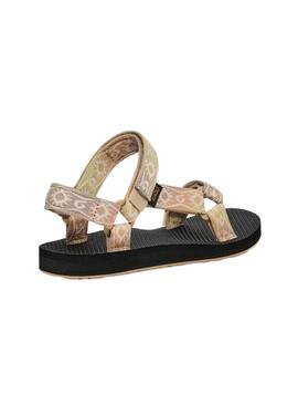 Sandali Teva Universal Anhydra beige per donna.