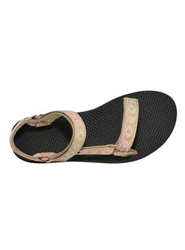 Sandali Teva Universal Anhydra beige per donna.