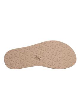 Sandali Teva Universal Anhydra beige per donna.