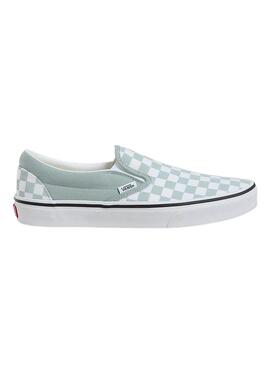 Scarpa Vans Classic Slip-On turchese per donna.