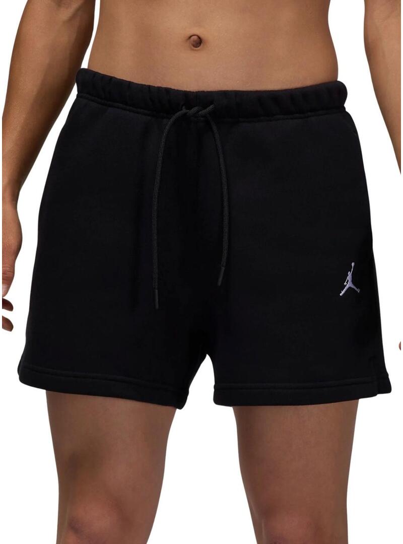 Shorts Jordan Brooklyn neri per bambina