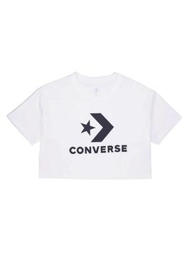 Maglietta Converse Star bianca per donna