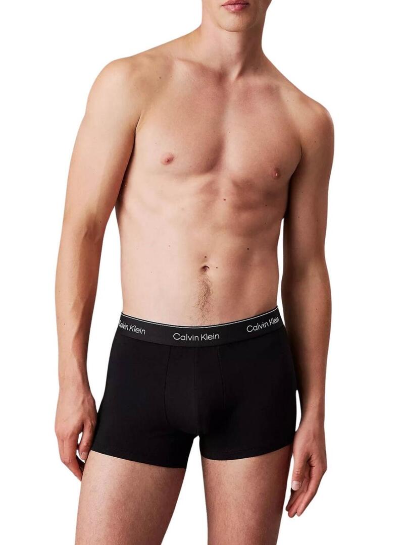 Pacco di mutande Calvin Klein Jeans nere per uomo