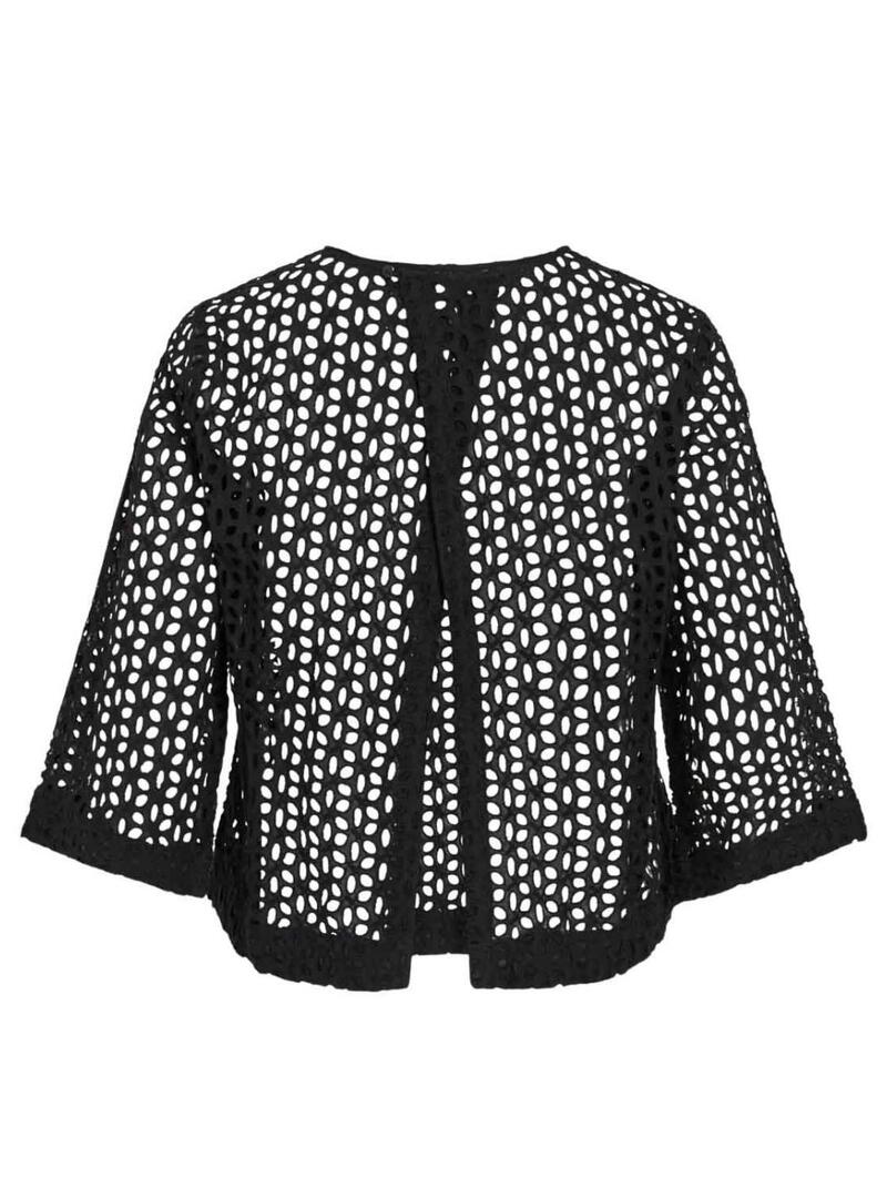 Top Vila Viakisa nero per donna