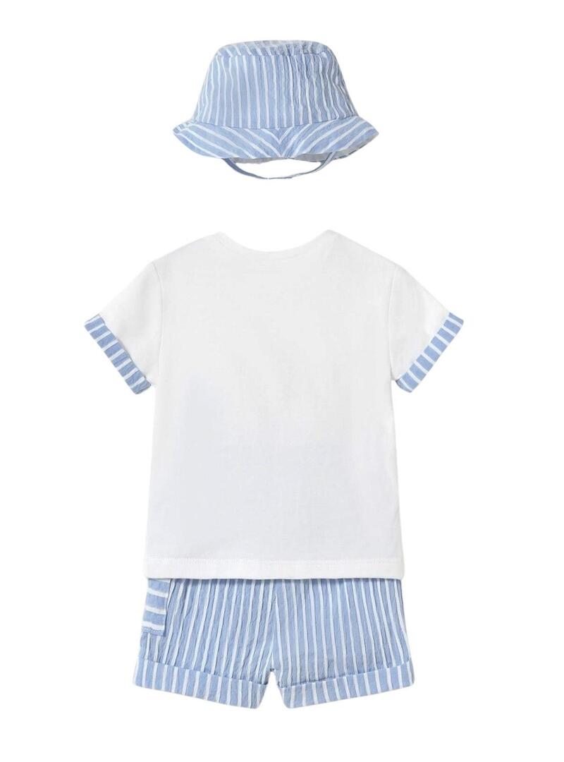 Set Mayoral blu per bambini