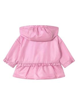 Anorak Name It reversibile rosa per ragazza
