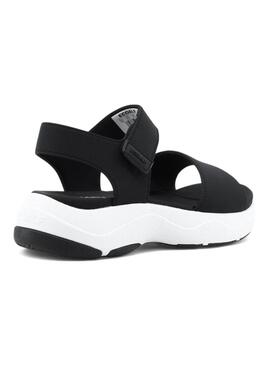 Sandali Ecoalf Carla neri per donna.