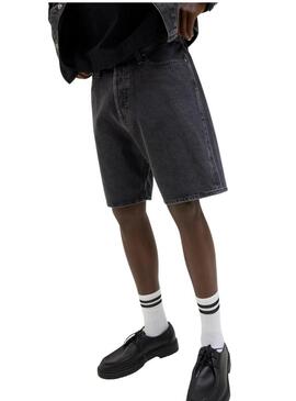 Bermudas Jack and Jones Tony denim grigio per uomo