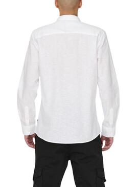 Camicia Only and Sons Caiden bianca per uomo