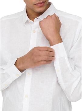 Camicia Only and Sons Caiden bianca per uomo