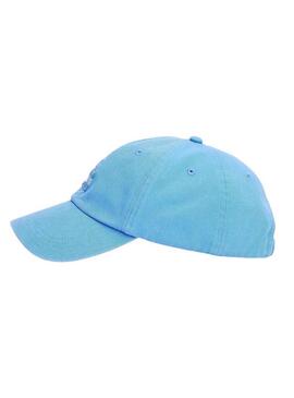 Cappello Tommy Jeans The Heritage blu per donna