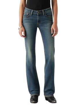 Pantaloni jeans Levis Superlow Boot per donna