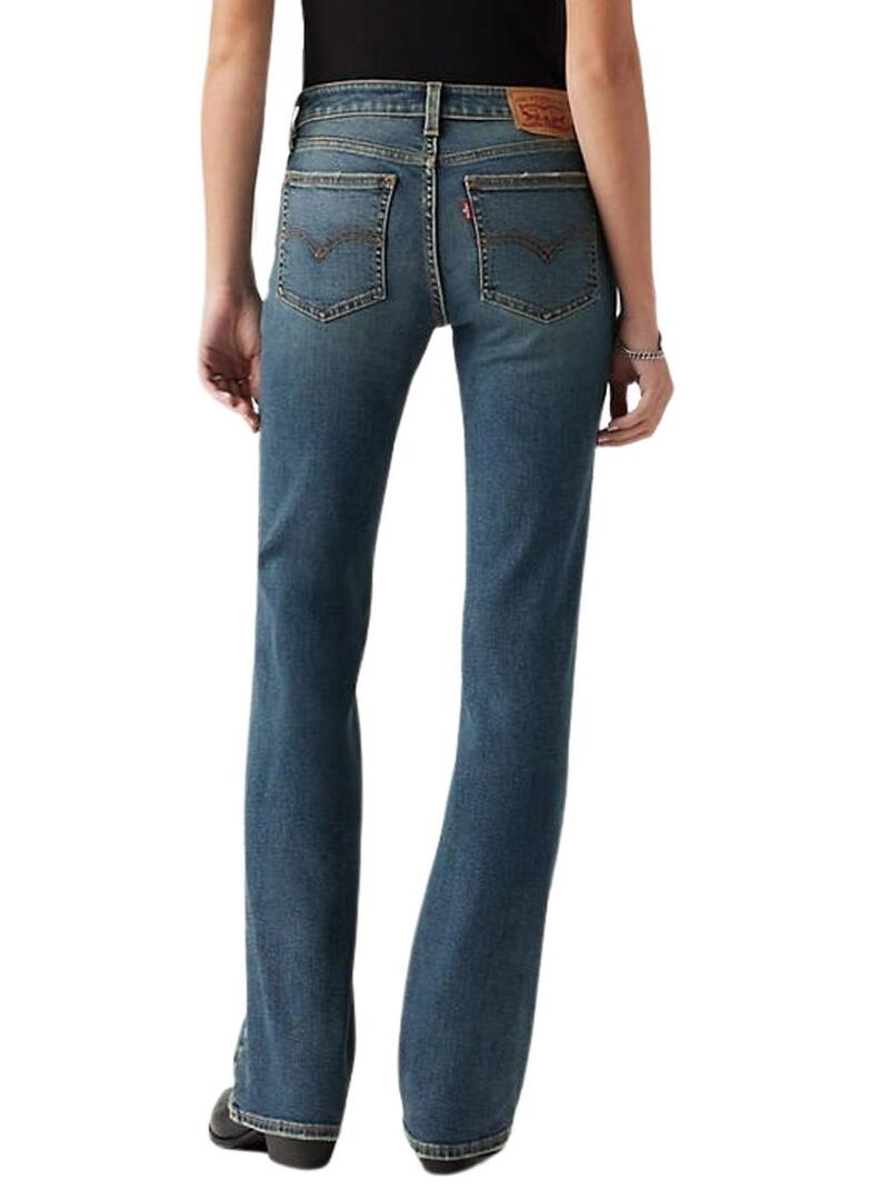 Pantaloni jeans Levis Superlow Boot per donna