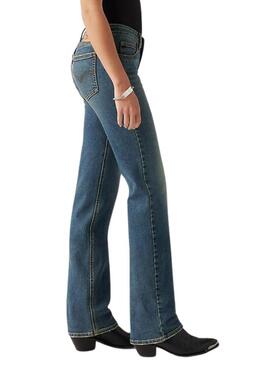 Pantaloni jeans Levis Superlow Boot per donna