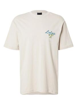 Maglietta Only and Sons Keane beige per uomo