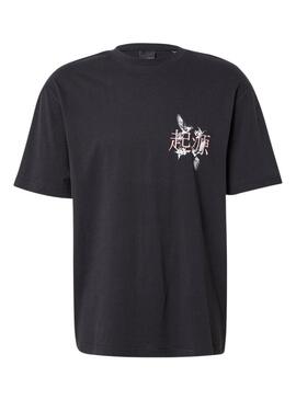 Maglietta nera Only and Sons Keane per uomo.