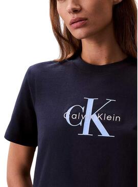 Maglietta Calvin Klein Jeans Hero blu per donna