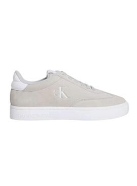 Scarpe da ginnastica Calvin Klein Jeans Classic Cupsole beige per donna