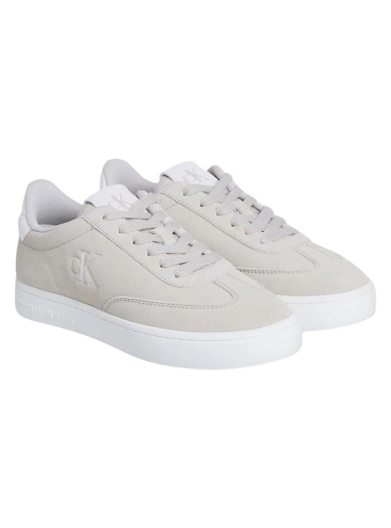 Scarpe da ginnastica Calvin Klein Jeans Classic Cupsole beige per donna