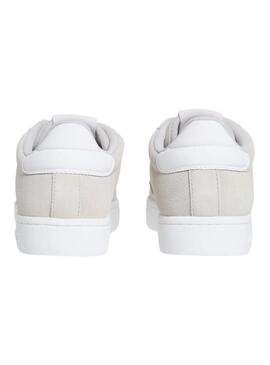 Scarpe da ginnastica Calvin Klein Jeans Classic Cupsole beige per donna