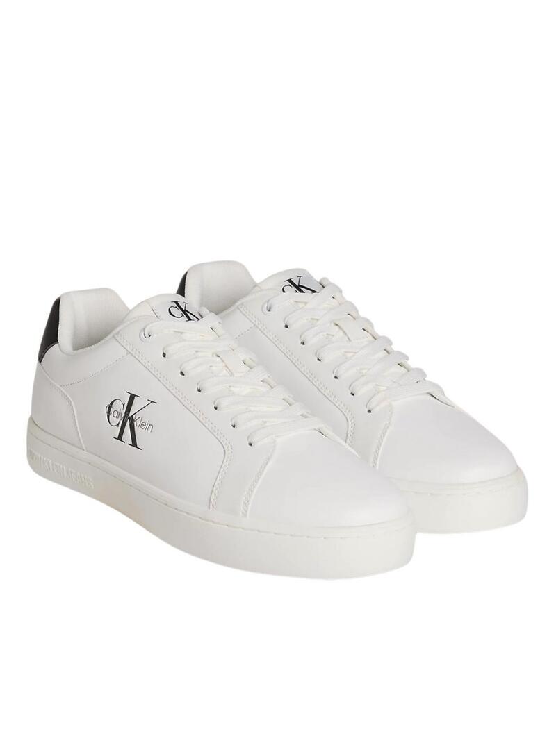 Scarpe da ginnastica Calvin Klein Jeans Classic Cupsole bianche da uomo