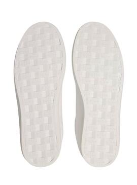 Scarpe da ginnastica Calvin Klein Jeans Classic Cupsole bianche da uomo
