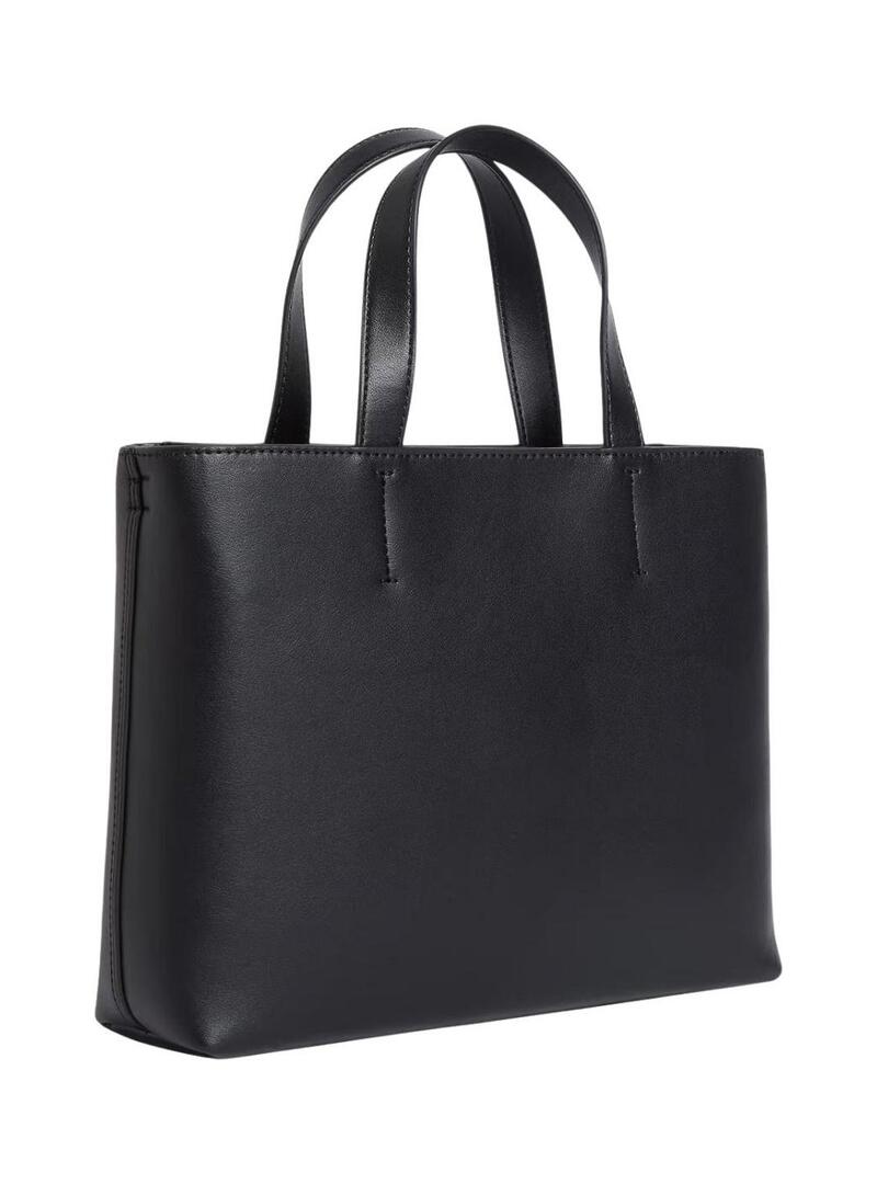Borsa Calvin Klein Jeans Mini Tote nera per donna