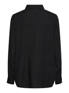 Camicia Pieces Pia nera per donna